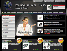 Tablet Screenshot of enduring.nl